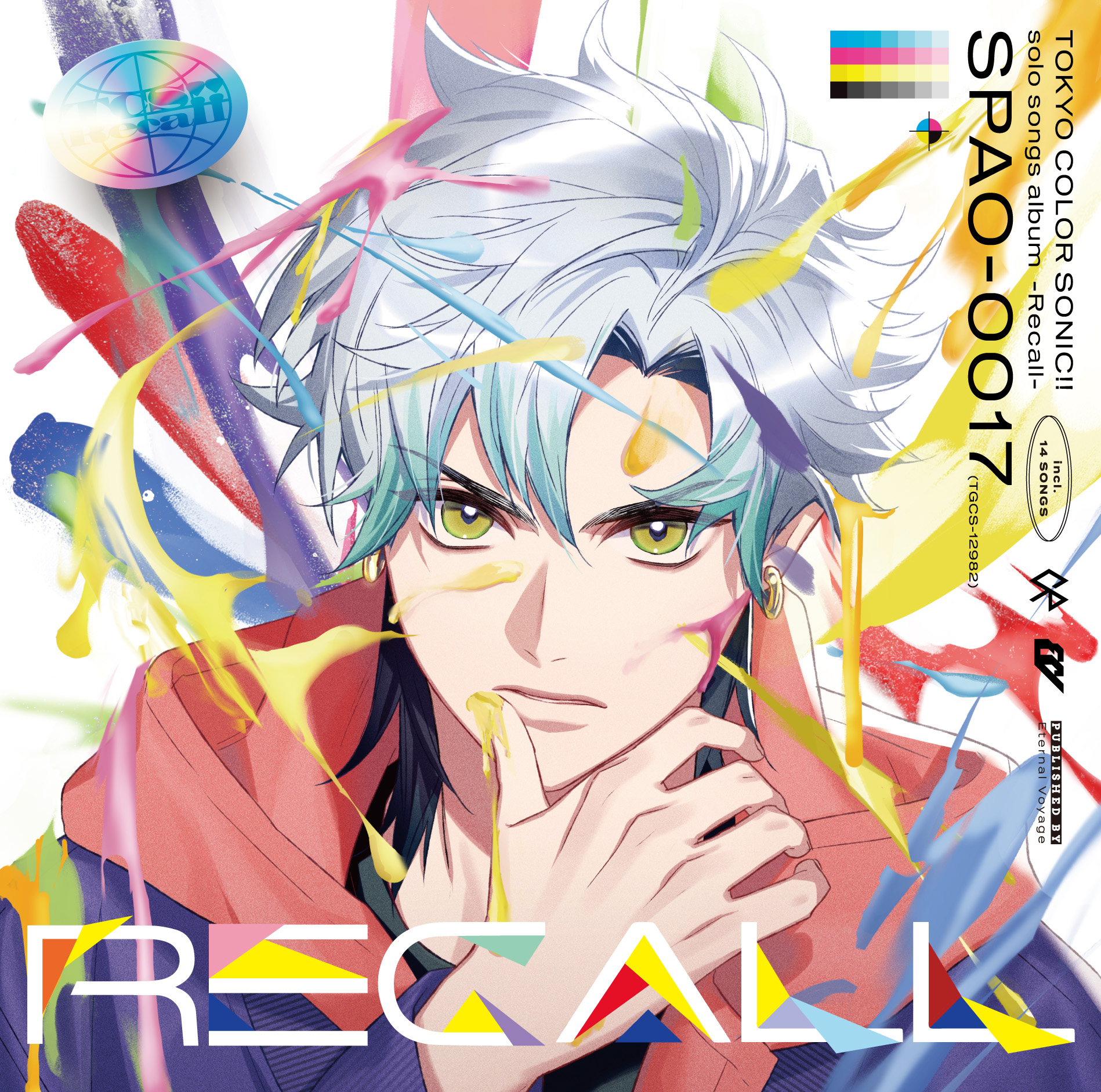 CD】TOKYO COLOR SONIC!! solo songs album -Recall- – 東京カラーソニック!!